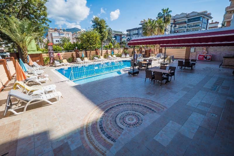 Cleopatra Tac Hotel & Apart Alanya Luaran gambar